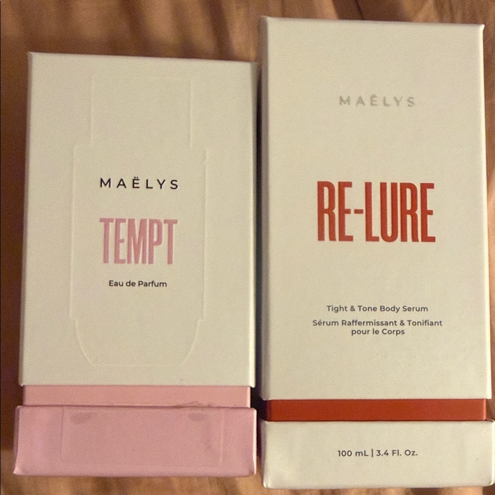 MAËLYS RE-LURE Tight & Tone Body Serum - White and Red
